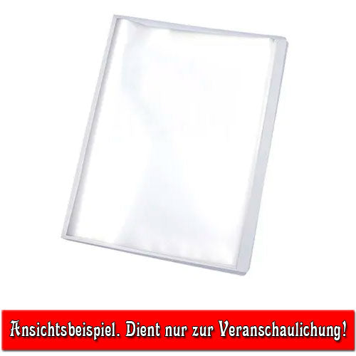 kameco-sammelordner-din-a4-clearfiles-transparent-20-seiten image 2