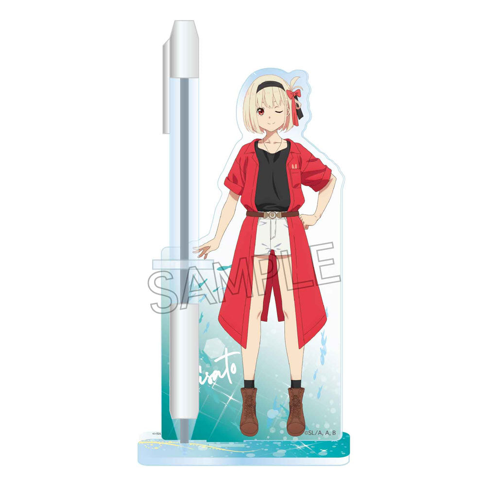 lycoris-recoil-chisato-aufsteller-summer-ver-stifthalter-12-cm image 2