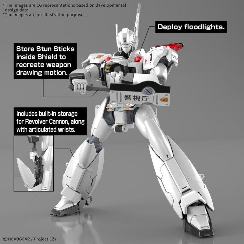 bandai-patlabor-rg-1-48-av-98-ingram-plus-modellbausatz image 3