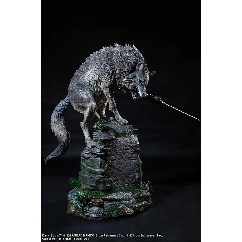 first-4-figures-dark-souls-sif-wolf-resin-statue-55cm image 1