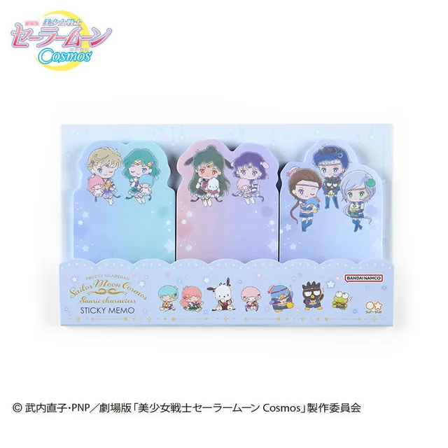 kameco-sailor-moon-sticky-notes-set-outer-senshi-sanrio image 1