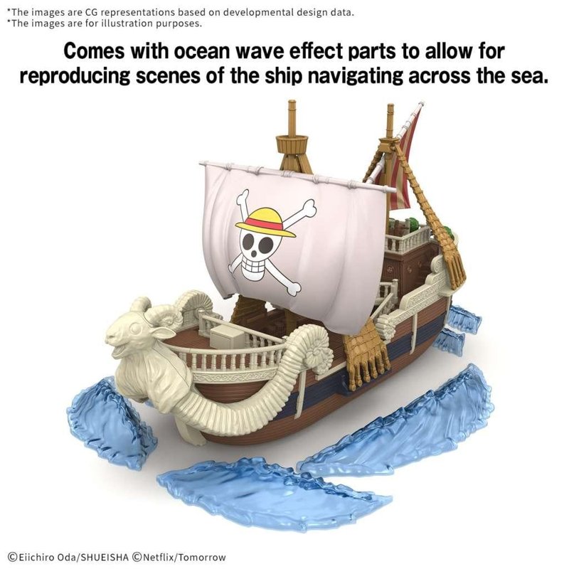 bandai-one-piece-hg-grand-ship-collection-going-merry-modell-netflix image 3