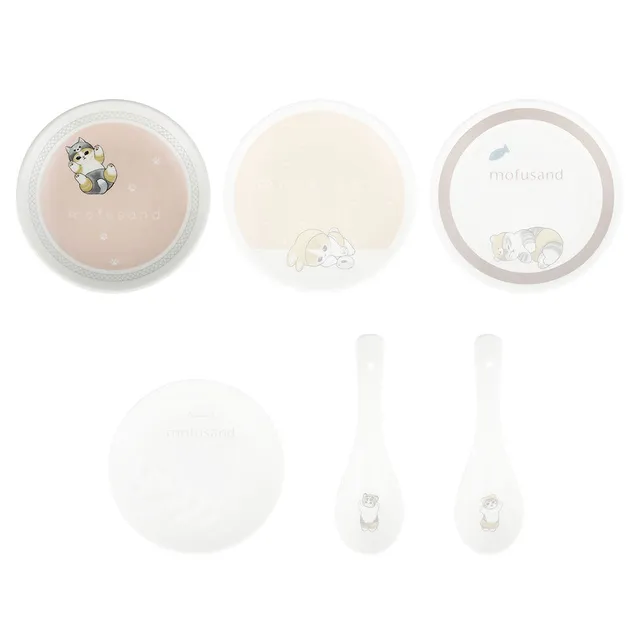 mofusand-warm-weather-tellerchen-keramik-11-cm-motiv-a image 1