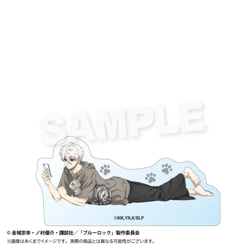 blue-lock-nagi-acrylfigur-playing-with-cats-ver-aufsteller image 1