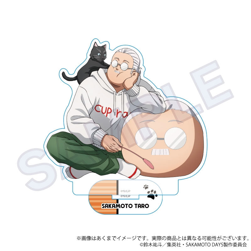 kameco-sakamoto-days-taro-aufsteller-playing-with-cats-11-5-cm image 1