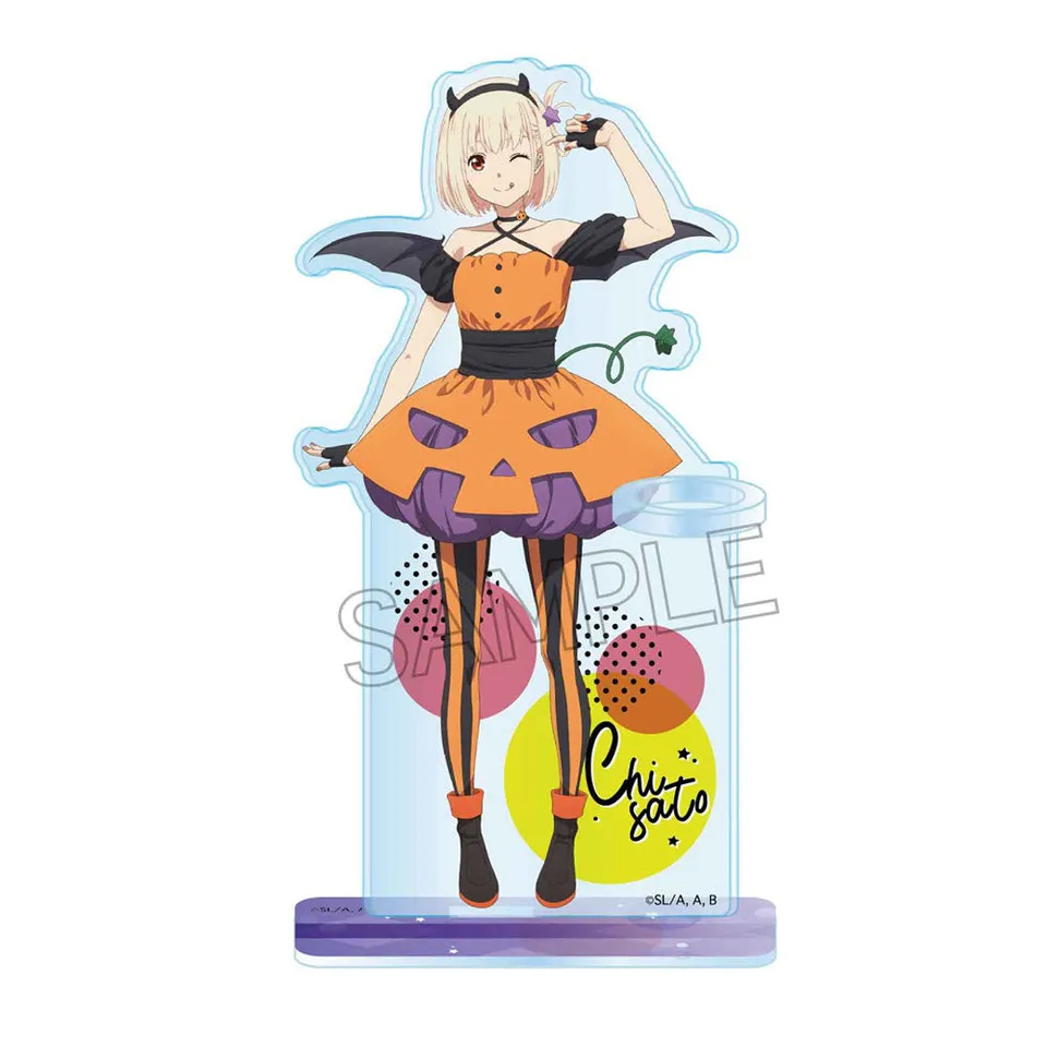 lycoris-recoil-chisato-halloween-acryl-aufsteller-stifthalter-12-cm image 1