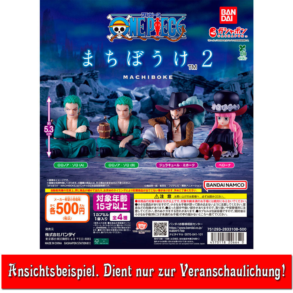kameco-one-piece-zoro-figur-machiboke-vol-2-gashapon-5-3cm image 2