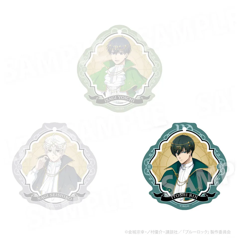 kameco-deko-blue-lock-rin-itoshi-lufterfrischer-doppelpack-10cm image 1