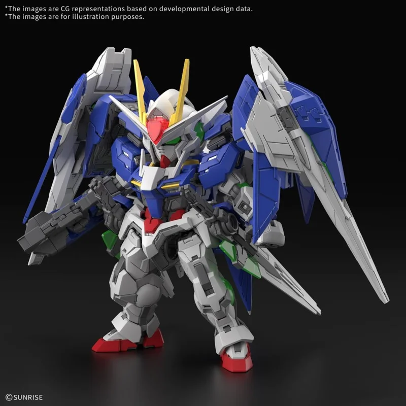 bandai-gundam-mgsd-00-raiser-modellbausatz-master-grade-sd image 2