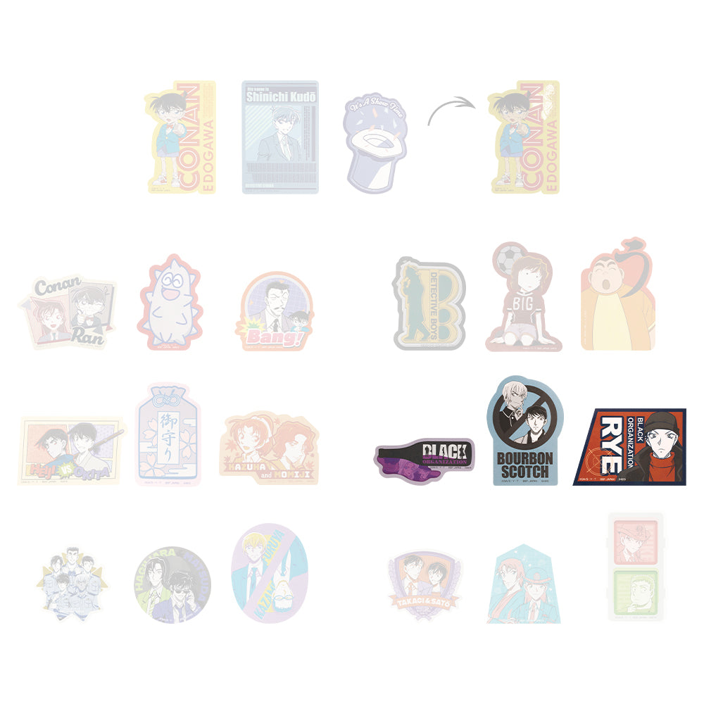 detective-conan-ichiban-kuji-file-2-f-prize-sticker-bourbon-scotch-set image 1