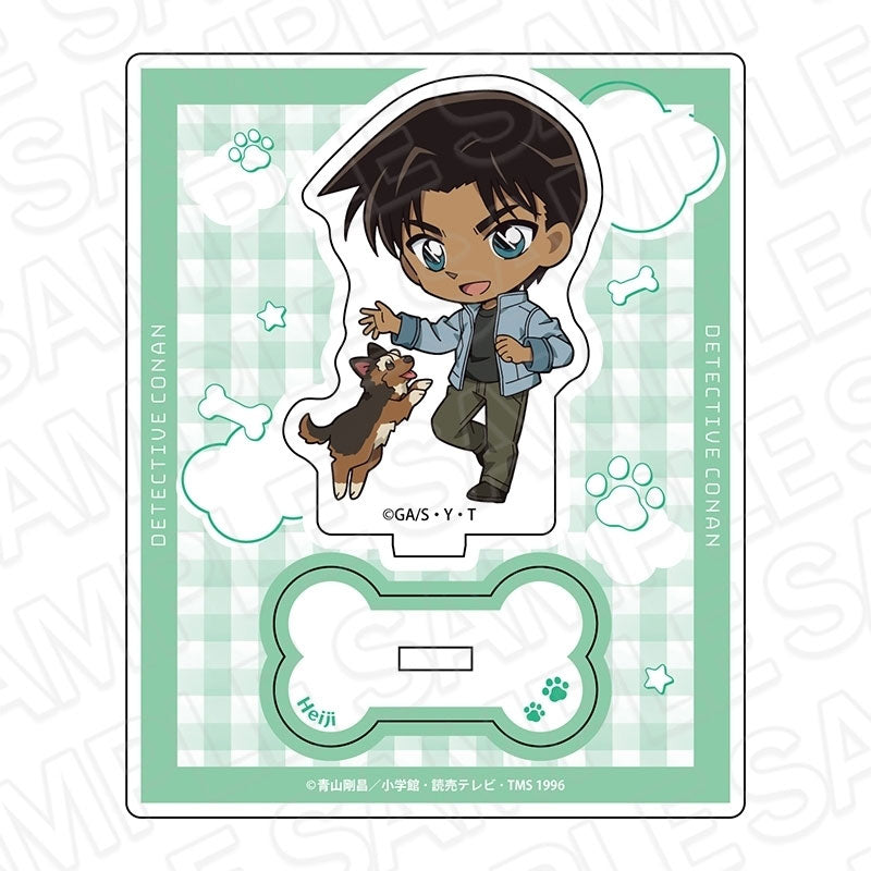 kameco-detective-conan-heiji-chibi-aufsteller-dog-ver-2-6-5cm image 1
