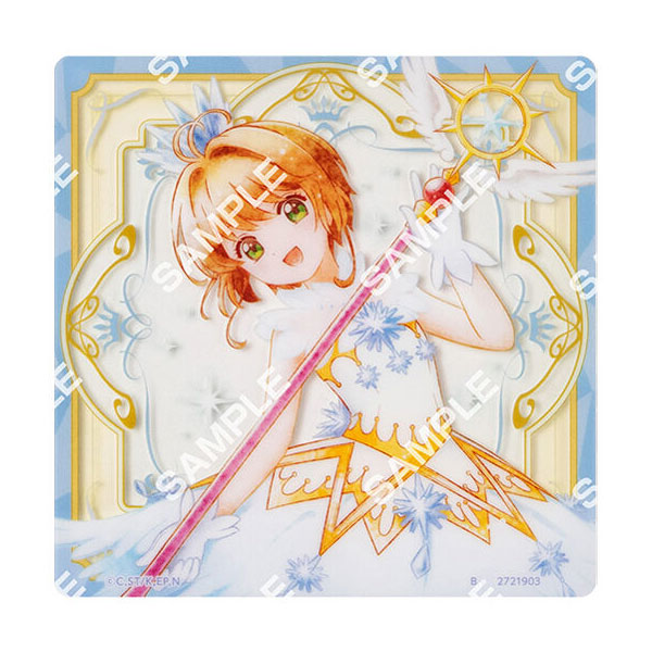 cardcaptor-sakura-acryl-untersetzer-h-9x9-cm-sakura image 1
