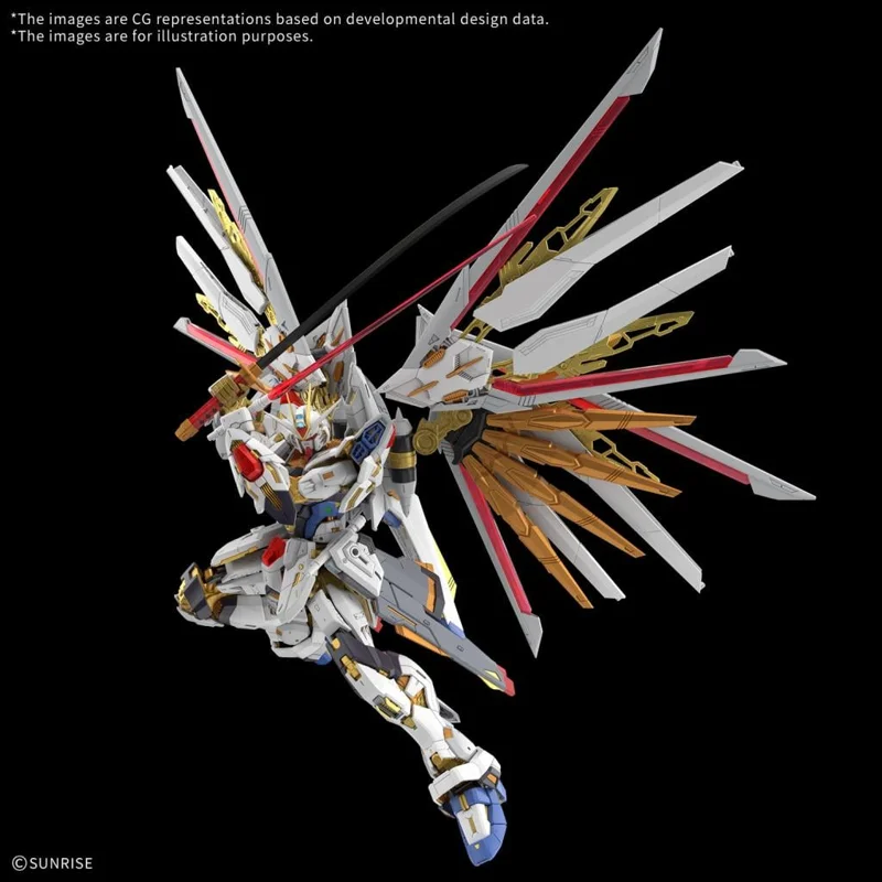 bandai-gundam-mgex-mighty-strike-freedom-modellbausatz image 2