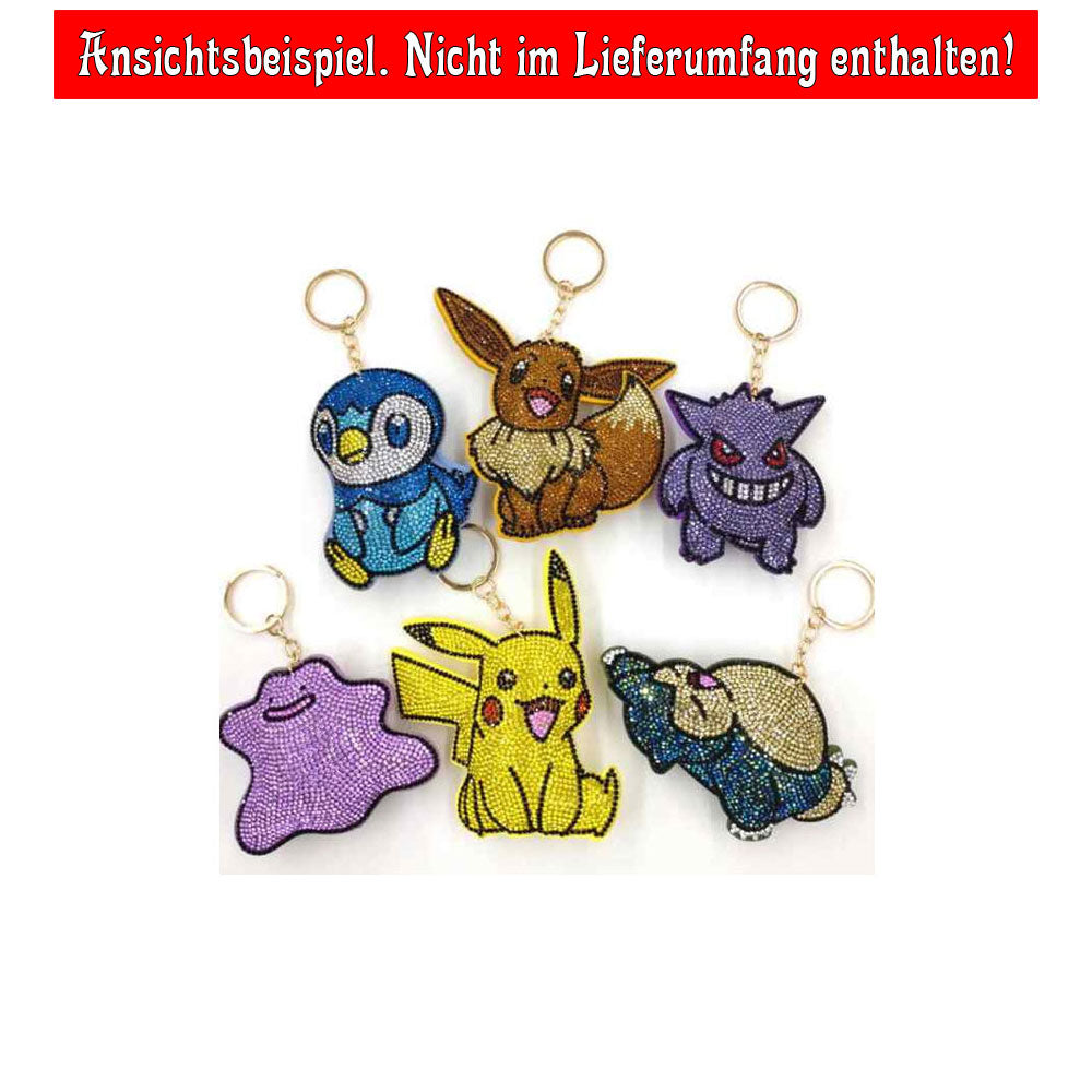 kameco-anh-nger-pokemon-evoli-kunstleder-glitzer-12-cm image 3