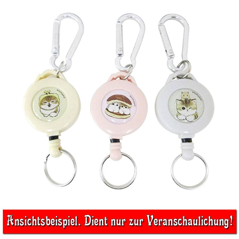 mofusand-anh-nger-mit-karabiner-bee-katze image 2