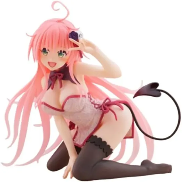 taito-to-love-ru-lala-desktop-cute-lingerie-bianca-figur image 1