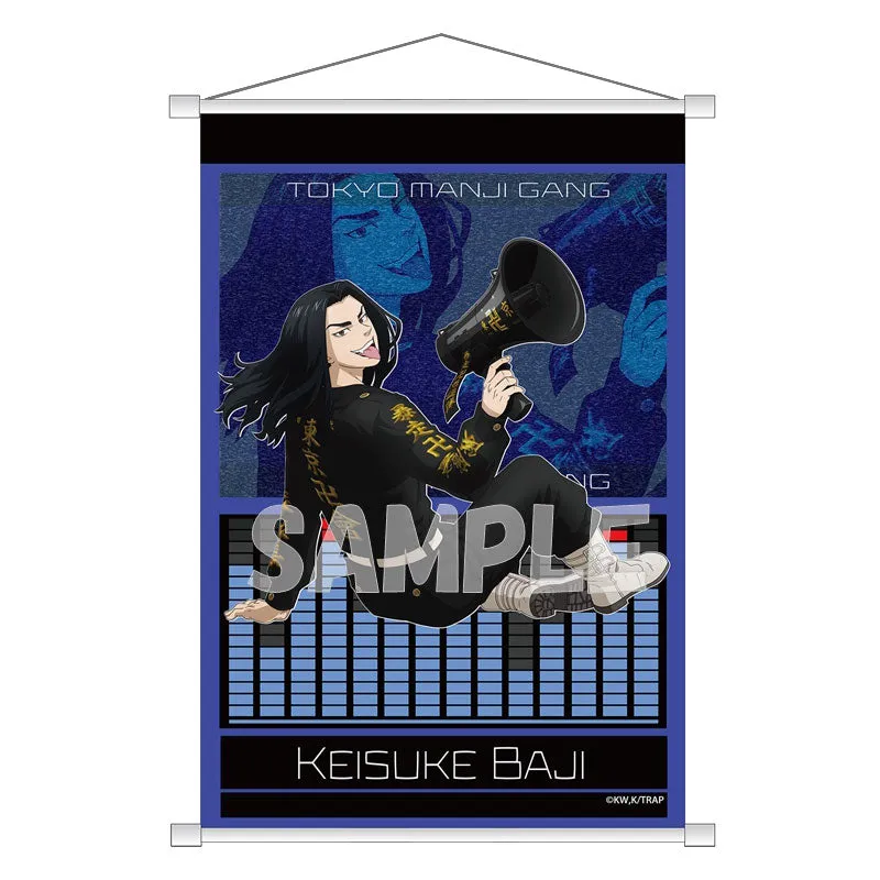 kameco-tokyo-revengers-keisuke-baji-wallscroll-megaphone-polyester image 1