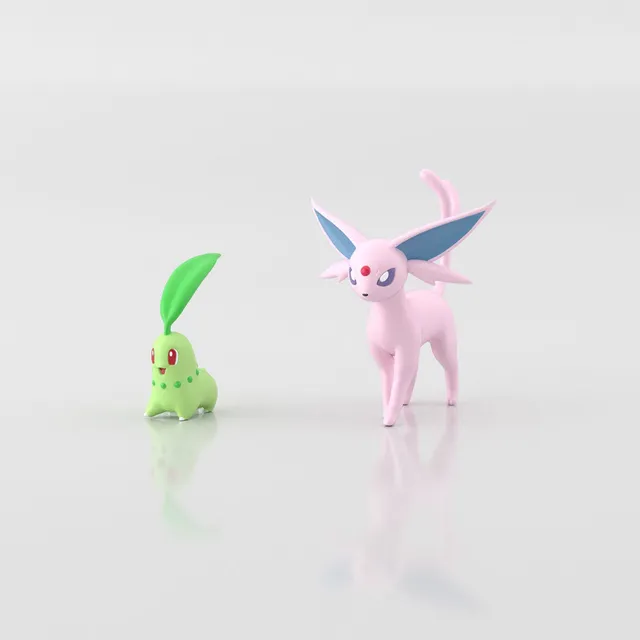 kameco-pokemon-scale-world-endivie-psiana-sammelfiguren-set image 1