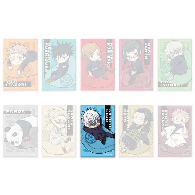 kameco-jujutsu-kaisen-satoru-button-yurutto-cushion-wei-blech image 1