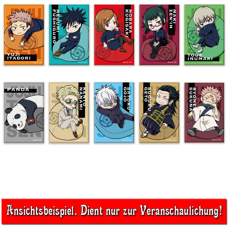 kameco-button-jujutsu-kaisen-megumi-yurutto-cushion-8cm image 2