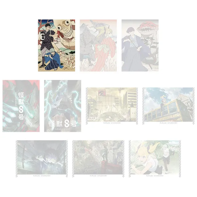 kameco-kaiju-no-8-kafka-reno-poster-a3-clearposter-kuji image 1