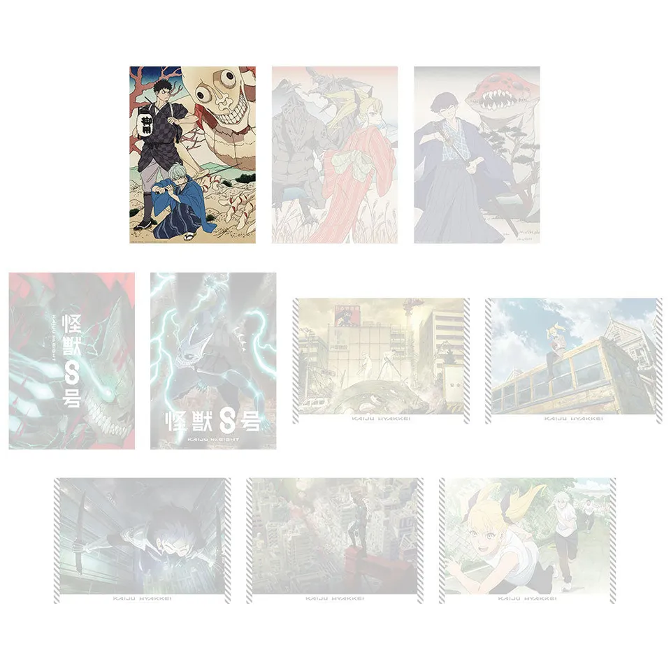 kameco-kaiju-no-8-kafka-reno-poster-a3-clearposter-kuji image 1