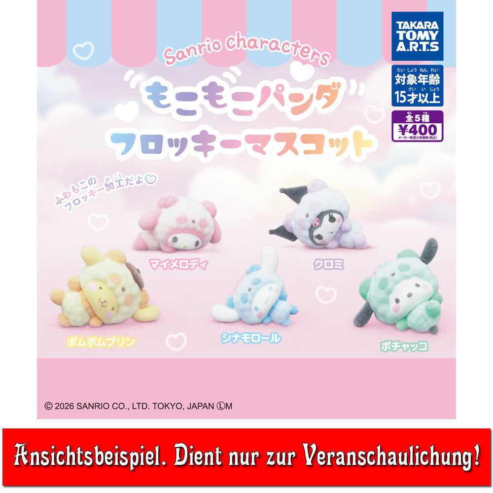 sanrio-my-melody-fluffy-panda-flocky-figur-4-cm image 2