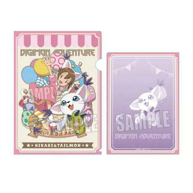kameco-digimon-kari-gatomon-clearfile-don-quijote-collab-a4 image 1
