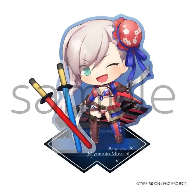 kameco-charatoria-musashi-miyamoto-aufsteller-fate-grand-order-10-cm image 1