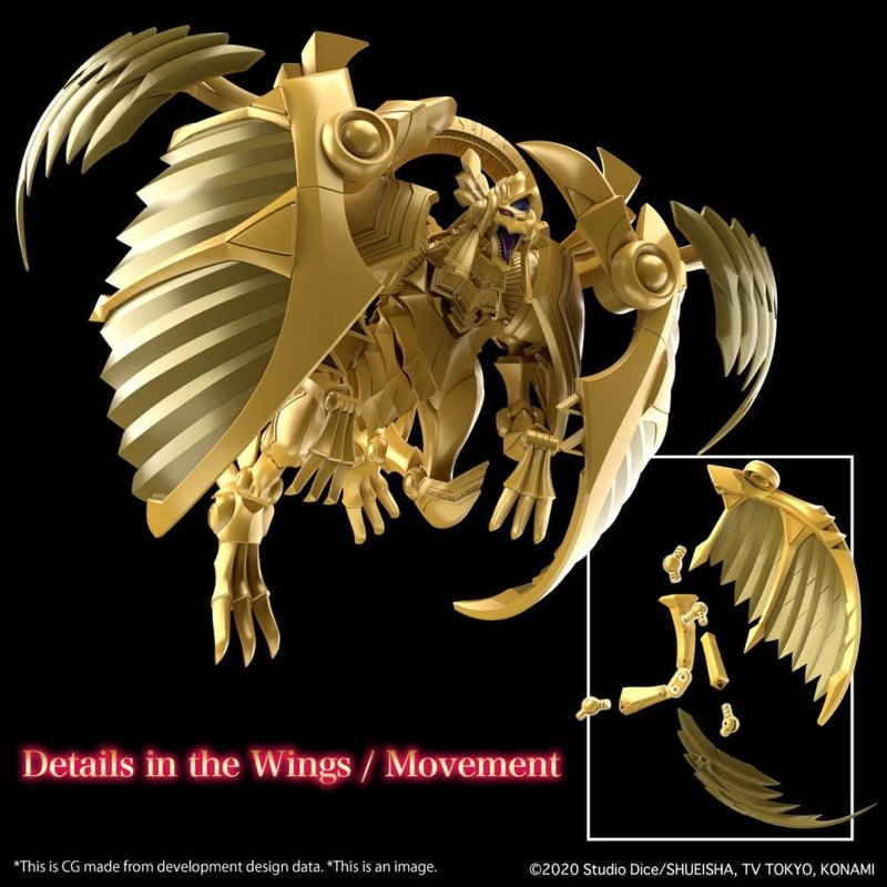 bandai-yu-gi-oh-figure-rise-amplified-ra-drachen-bausatz image 3