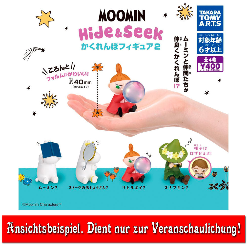 moomin-snufkin-figur-hide-seek-4-cm-pvc-gashapon image 2