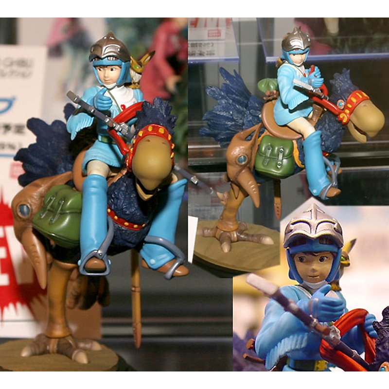 studio-ghibli-nausica-01-riding-kai-figur-reitend image 2