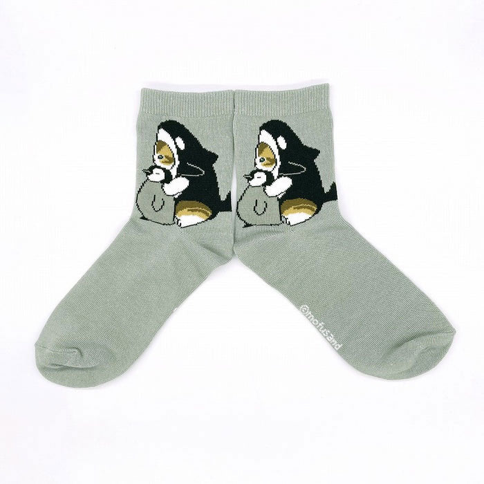 kameco-socken-mofusand-orca-nyan-pinguin-gr-36-40 image 1