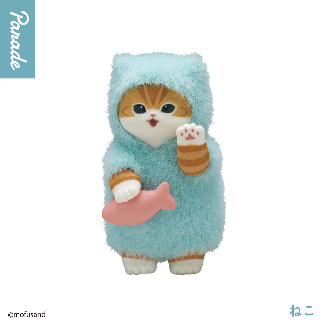 mofusand-fluffy-pajama-nyan-figur-blau-5-6-cm-pvc image 1