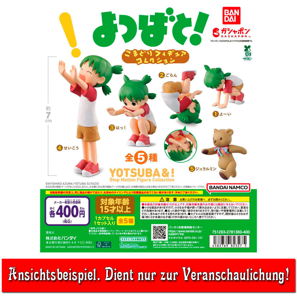 kameco-manga-anime-figuren-yotsuba-stop-motion-3-gashapon-5cm image 2