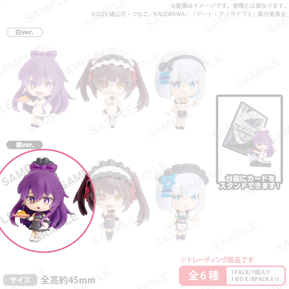 kameco-date-a-live-tohka-figur-kuro-ver-gashapon-4-5-cm image 1
