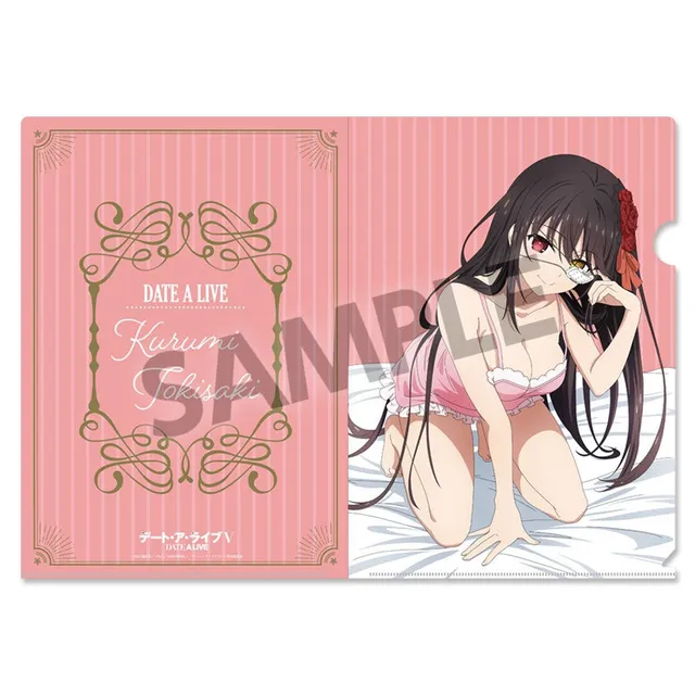 kameco-date-a-live-kurumi-clearfile-nightwear-din-a4 image 1