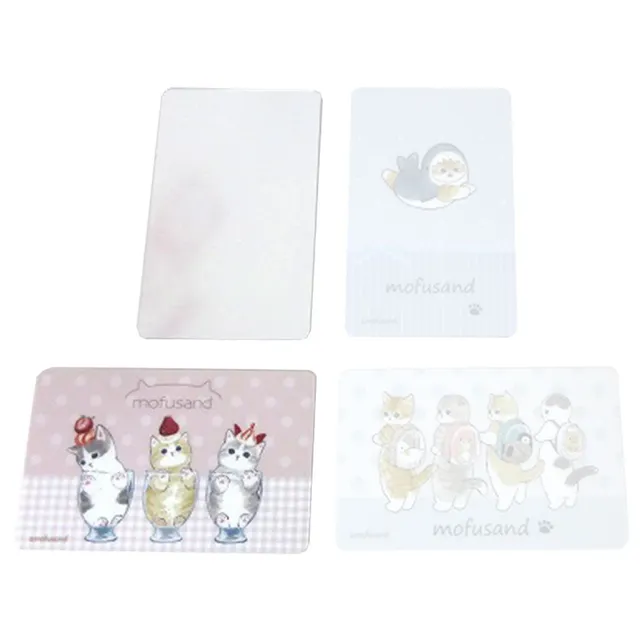 mofusand-parfaits-kartenspiegel-kunststoff-8-3-cm image 1