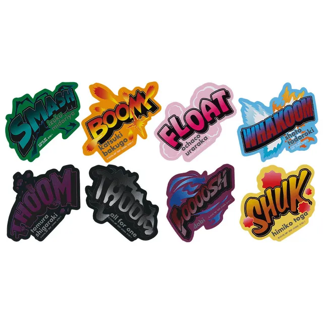 kameco-sticker-my-hero-academia-set-8-st-ck-6-cm image 1
