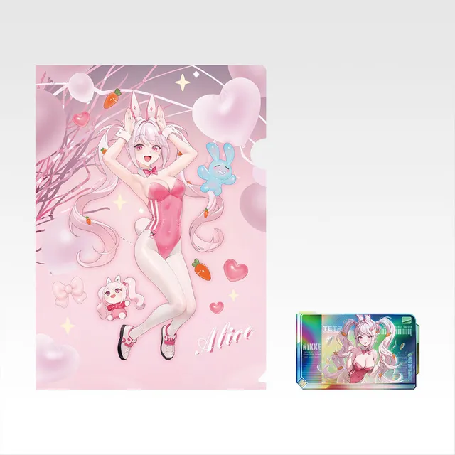 kameco-goddess-of-victory-nikke-alice-clearfile-sticker-din-a4 image 1