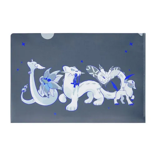 kameco-pokemon-clearfile-teracool-absol-dragonir-din-a4 image 1