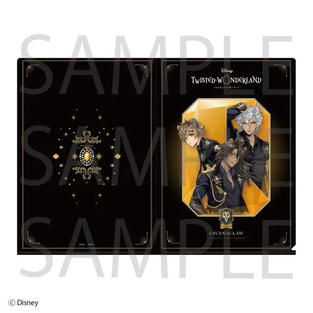 kameco-twisted-wonderland-savanaclaw-clearfile-din-a4-leona image 1