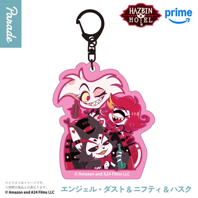 kameco-hazbin-hotel-nifty-husk-angel-dust-anh-nger-6cm image 1