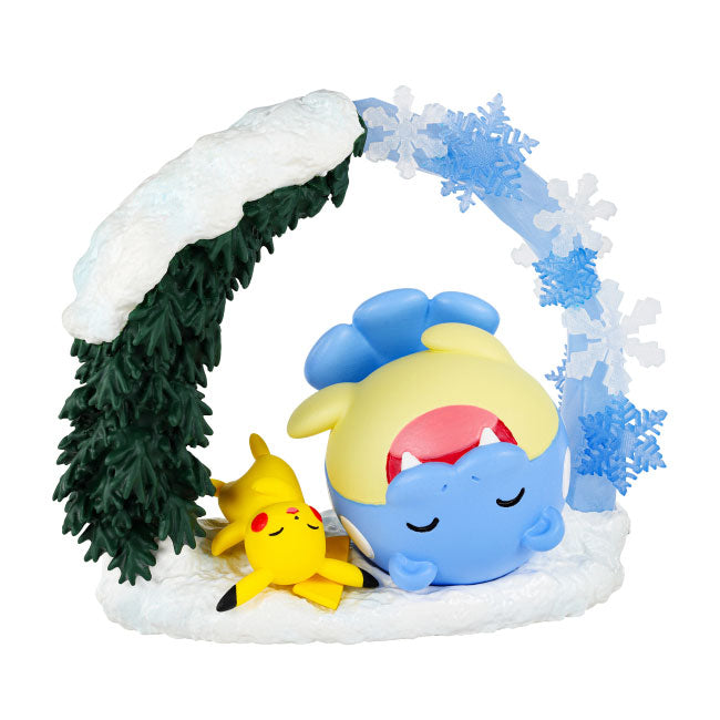pok-mon-circular-diorama-figur-pikachu-seemops-pvc image 1