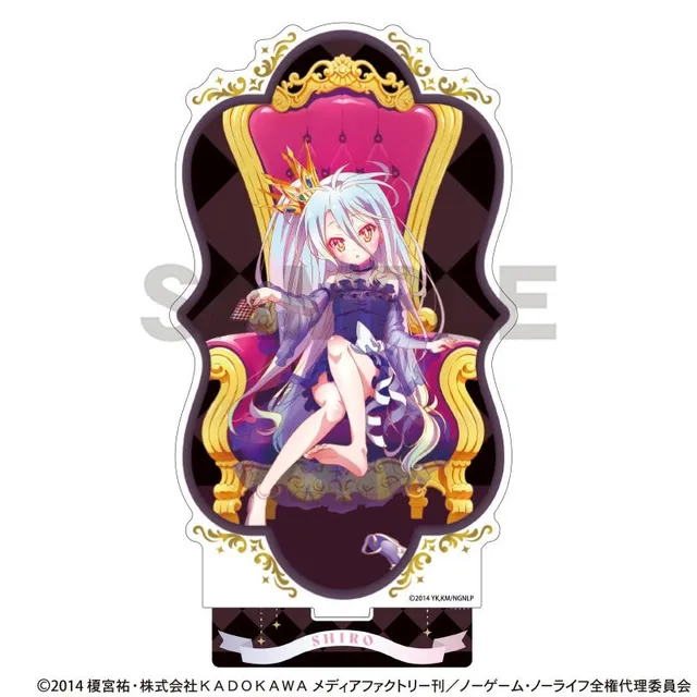 kameco-no-game-no-life-shiro-throne-ver-aufsteller-16-cm image 1