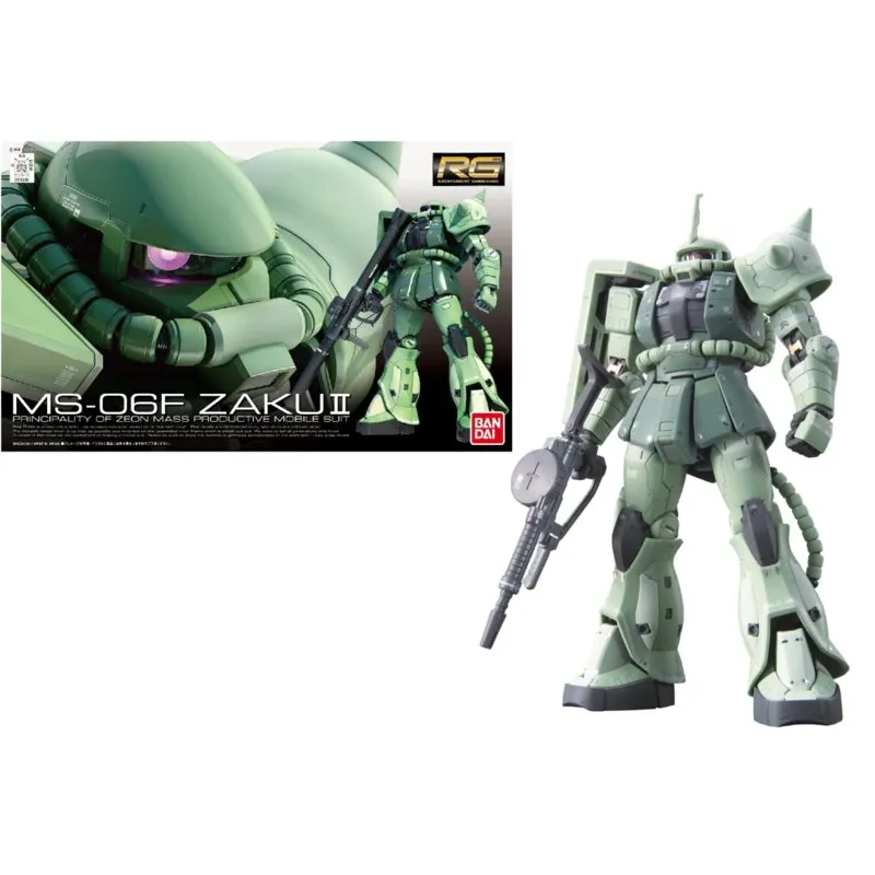 bandai-rg-ms-06f-zaku-ii-nr-04-modellbausatz-1-144 image 1