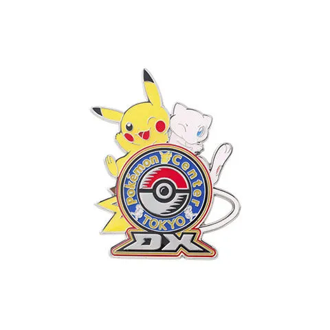 kameco-pokemon-pikachu-mew-metal-pin-nihonbashi-exclusive image 1
