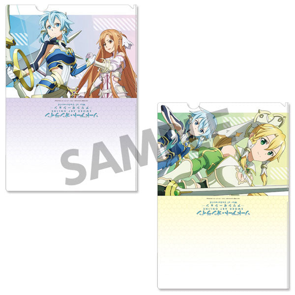 sword-art-online-clearfile-set-vol-8-a4-sinon-leafa-asuna image 1