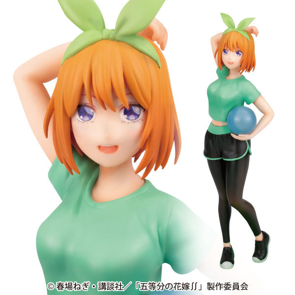 kameco-quintuplets-fascinity-figure-yotsuba-nakano-gym-date-17cm image 1