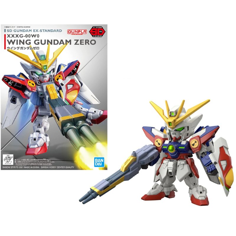 bandai-gundam-sd-ex-standard-18-wing-zero-modellbausatz image 3